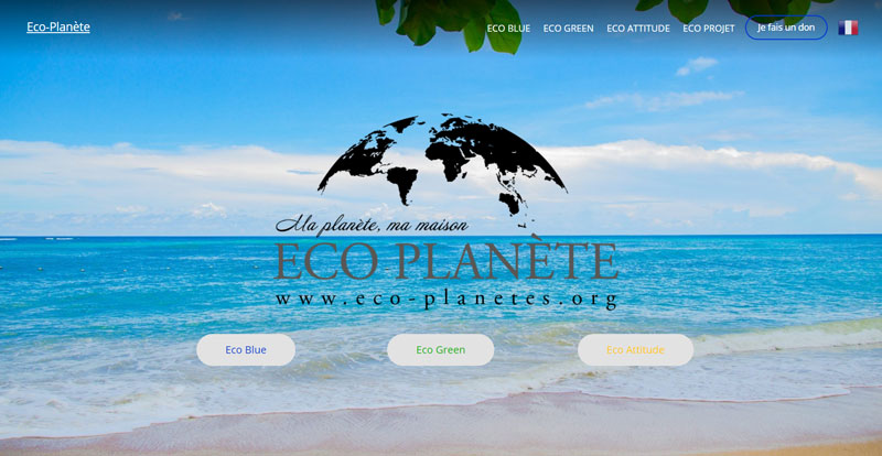 Site web Eco Planète